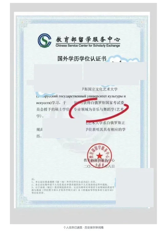 白俄罗斯国立文化艺术大学 · 音乐与舞蹈学（艺术学） · 硕士